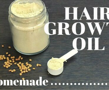 Prevent Hair Fall with Fenugreek-Methi seeds Oil | Grow Hair Naturally