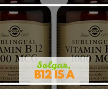 Solgar, Sublingual Vitamin B12 1000 mcg, 250 Nuggets