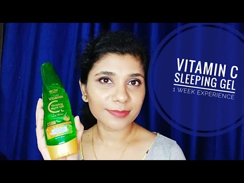 *New* Wow Pure Vitamin C Sleeping Night Gel | 1 Week Experience + Detailed Ingredient Information