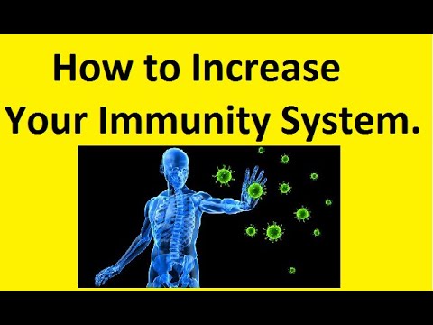 How to Increase your Immunity System.