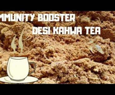 Immunity Booster for COVID-19 # Simple Tea Remedy at home