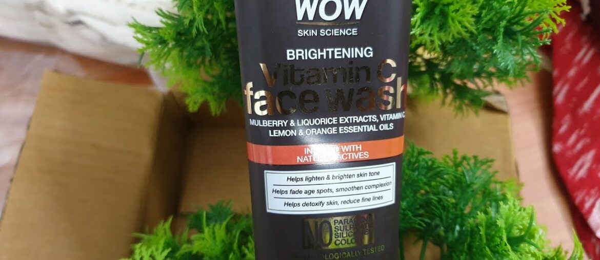 Wow vitamin c face wash review in Tamil | #atmbeauty100days | #day32