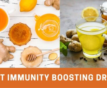 Immunity Boosting Drink || How to make Ginger Lemon tea || Turmeric Health Benefits