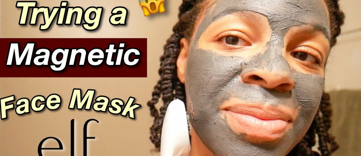 Trying a MAGNETIC Face Mask from Elf Cosmetics! Does it really work? Beauty Shield Face Mask Review