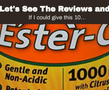 Let's See The Reviews and Experts Says About This Immune Support Vitamin C by Ester-C, 24 Hour...