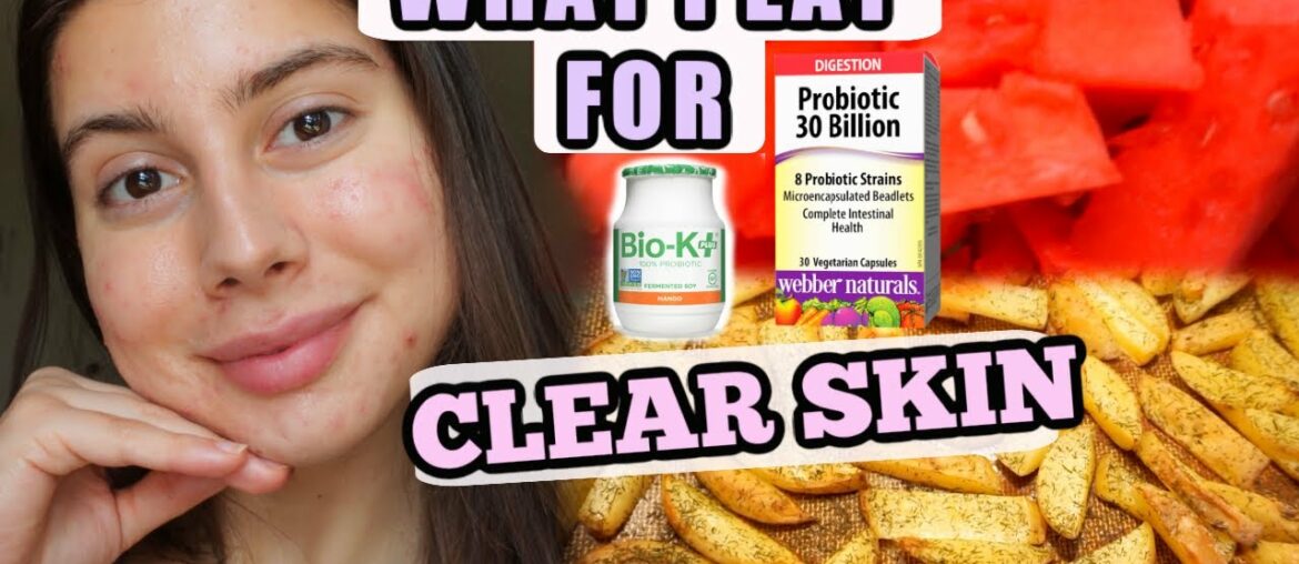 WHAT I EAT FOR CLEAR SKIN || Secret supplements for clear skin, and getting ready for a date lol