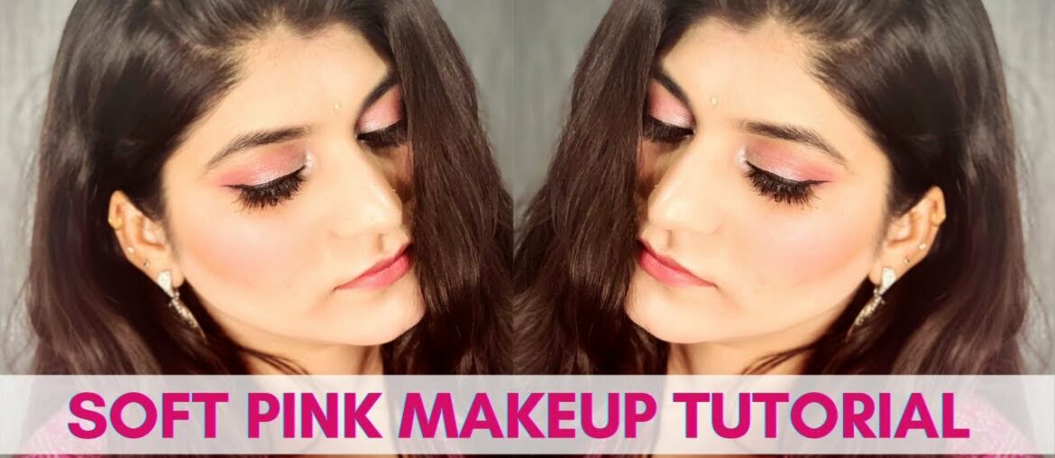 How to get soft pink eye makeup look | Beauty Makeup Tutorial | Party look | Get ready with me