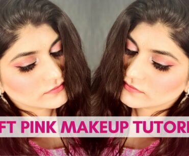 How to get soft pink eye makeup look | Beauty Makeup Tutorial | Party look | Get ready with me