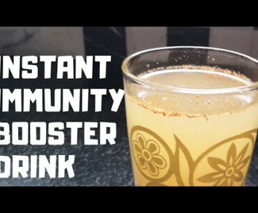 Instant Immunity Booster Drink | How to Boost Immunity in Telugu | Fight Coronavirus |Stay healthy |