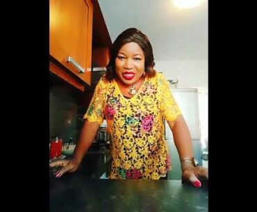 Health is FIRST. Cooking "fisashi" Kale and mushrooms in groundnut source. Top up your, vit A,B,C+D