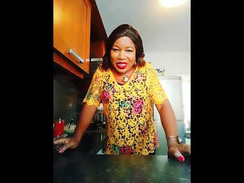 Health is FIRST. Cooking "fisashi" Kale and mushrooms in groundnut source. Top up your, vit A,B,C+D