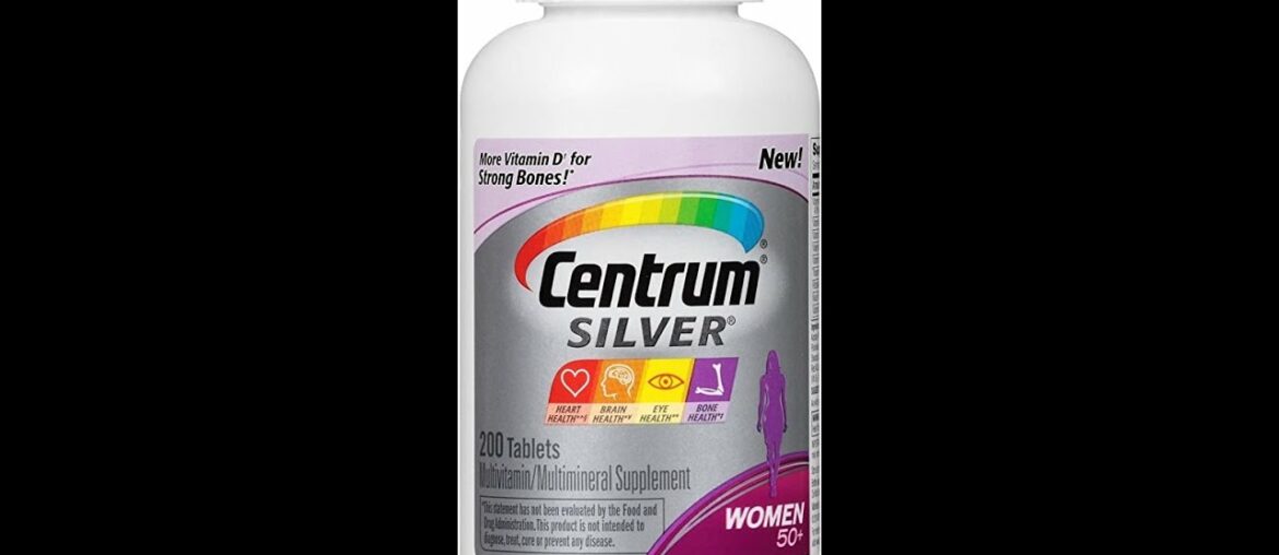 Reviews: Centrum Silver Multivitamin for Adults 50 Plus, Multivitamin/Multimineral Supplement w...