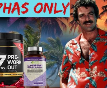 ALPHAs Only PreWorkout | Alpha GX7 Pre Workout Review from Vitamin Bounty | Elderberry Immune Bonus