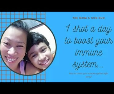 Boost your immune system right away in 1 shot!