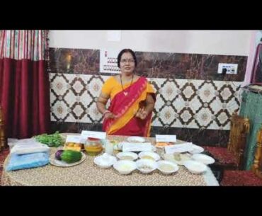 Demonstration of nutrition in common food items at home