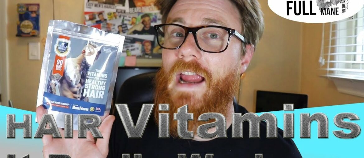 HAIR VITAMINS designed SPECIFICALLY for your HAIR | Supplement Pills that make your Hair Healthier