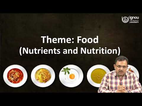IGNOU Live Session on "Nutrients and Nutrition" for B.Ed Students