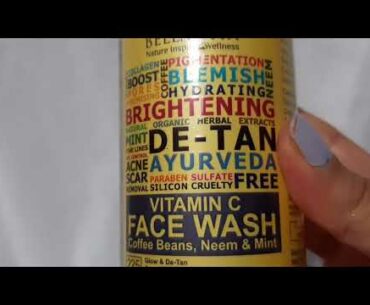 Bella Vita VITAMIN C UNISEX FACE WASH REVIEW