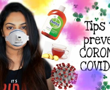 Corona Virus / COVID - 19 Awareness |  Tips to Prevent Corona + Immunity Boosting Drink