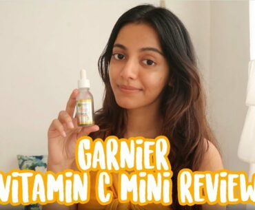 **GIVEAWAY** Garnier Vitamin C Serum | Review, How To Use & Its Benefits | Harshala Patil