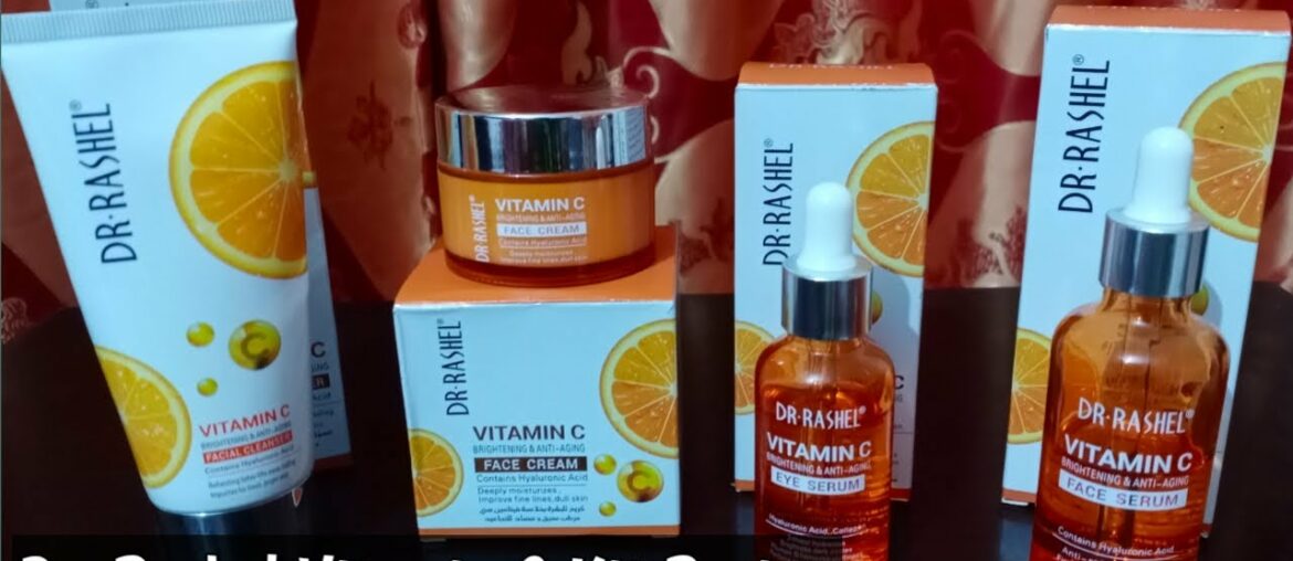 Dr. Rashel Products || vitamin C Kit/Range || Honest Review