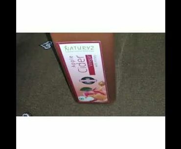 PRODUCT REVIEW PRODUCT NAME:- "NATURYZ APPLE CIDER VINEGAR"