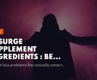 resurge supplement ingredients :  BE CAREFUL!!!!!  Do Not Buy This Weight Loss Supplement Unti...