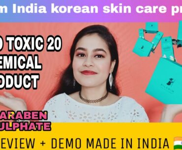 Pilgrim India Korean Range Products Review|Discover Beauty Secrets from around the world|PR PACKAGE