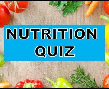 NUTRITION QUIZ I WHOLESOME LIVING I GAYATHRI DEVI
