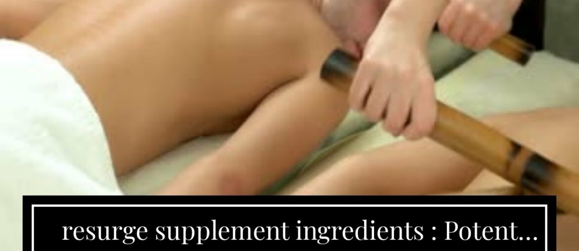 resurge supplement ingredients : Potent Deep Sleep  and also  Weight Management Formula