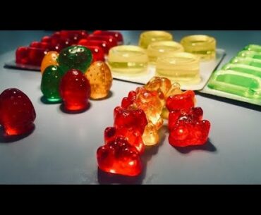 Vitamin Supplement Sugar Free Gummy Candy Machine Line