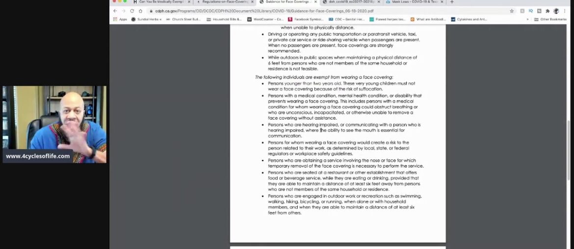Mask Wearing for Coronavirus Does Your State Have a Medical Exemption