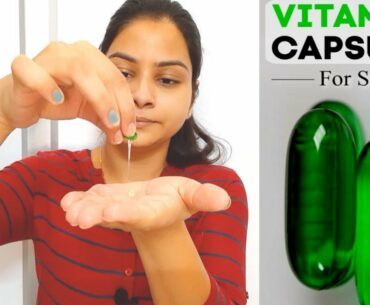 Vitamin E Oil Skin Treatment | Get Visible Beautiful Glowing Spotless Face