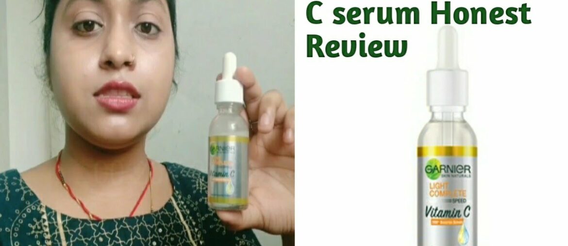 Garnier vitamin C serum Honest review ! Vitamin C serum kaise use krene