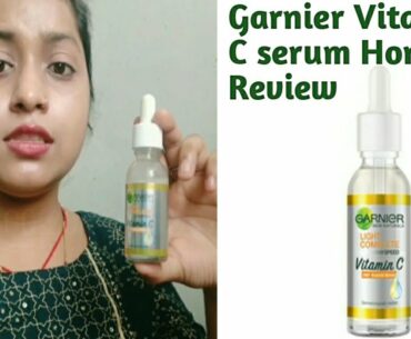 Garnier vitamin C serum Honest review ! Vitamin C serum kaise use krene