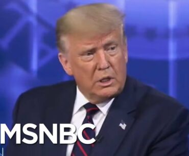 Trump Adopts Herd Immunity Covid Strategy Pushed By Fox News Doctor | Rachel Maddow | MSNBC