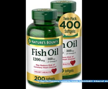 Review Fish Oil plus Vitamin D3 by Nature's Bounty, Contains Omega 3, Immune Support & Supports...