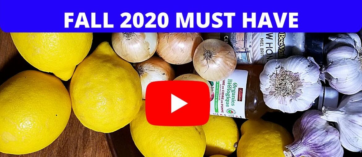 COLD & FLU REMEDY / IMMUNE SYSTEM BOOSTER / FALL 2020 MUST HAVE