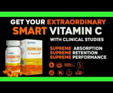 NEW PRODUCT: C-SUPREME SMART VITAMIN C