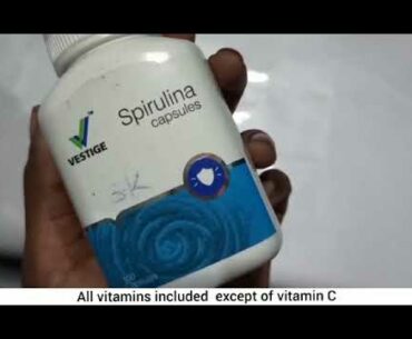 Vestige Spirulina Capsules || POWERFUL || food supplement