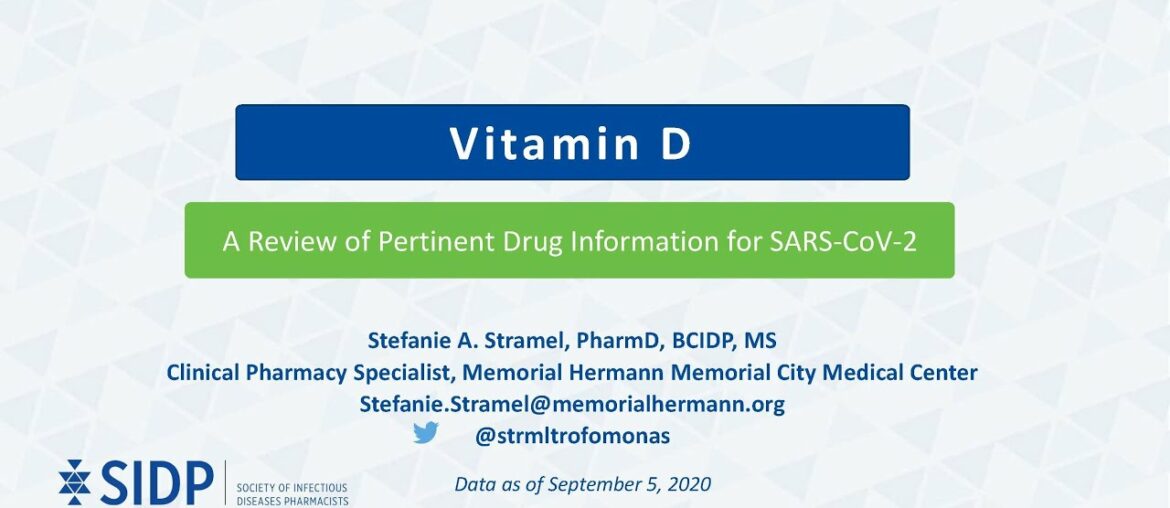 Vitamin D: Evidence-Based Health Information Related to COVID-19