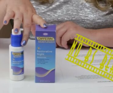 Differin Skincare Restorative Night Facial Moisturizer Review and How to Use