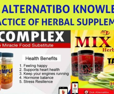 DOK ALTERNATIBO KNOWLEDGE & PRACTICES OF HERBAL SUPPLEMENTS