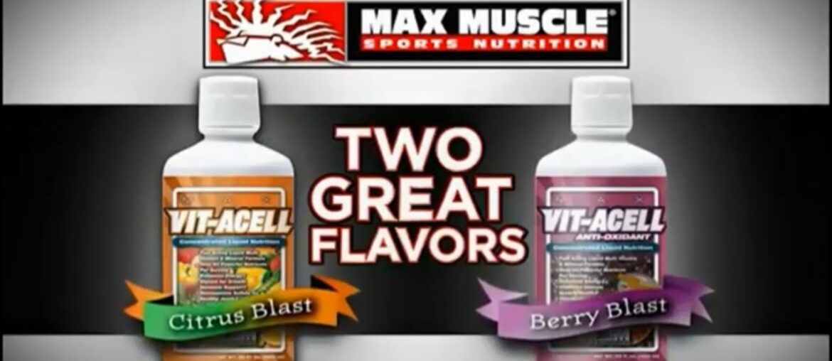 VITACELL LIQUID MULTI VITAMIN SUPPLEMENT BY MAX MUSCLE NUTRITION