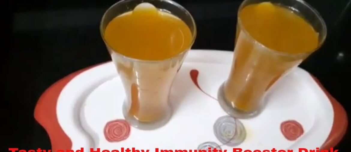 Immunity Booster Drink | Covid19 Special |  Easy To Make Recipe| Anjana Agarwal Kitchen