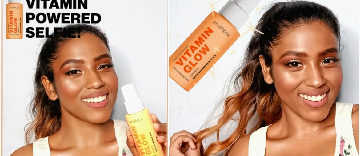 Full Face using SMASHBOX INDIA *New* Vitamin Glow Primer and Makeup tutorials |Margee Sharma