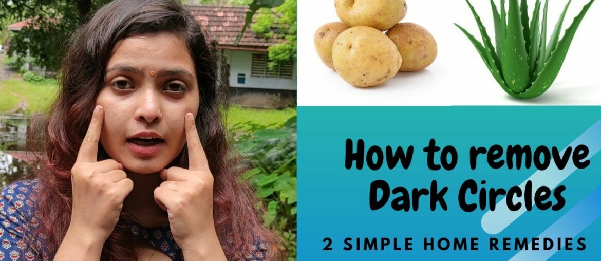 How to remove dark circles || Simple home remedies || Malayalam beauty tips || Meenkaari's Vlogs