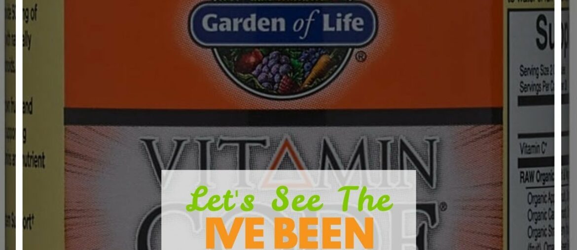 Let's See The Reviews and Experts Says About This Immune Support Garden of Life Vitamin C - Vit...