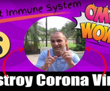 Boost Immune System, Destroy Any Virus or Infection, Including Corona Virus COVID 19