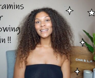 Top 4 Vitamins For Healthy Glowing Skin